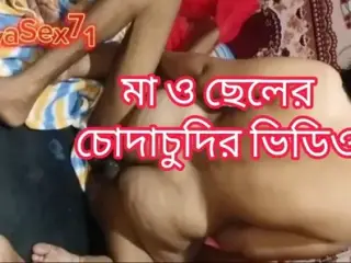 Deshi Bengali hot step Mom Son sex time