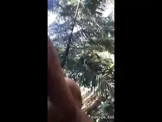 Forest sex - outdoor