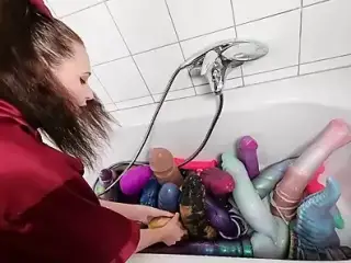 Cleaning My Toys