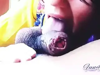 Cum In Mouth And Swallow Close-Up