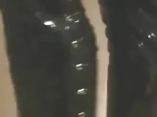 Step Mom in leather gloves