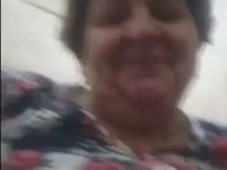 Granny just likes to show her pussy