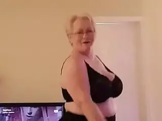 Terrytowngal, Hot Granny Gilf Struts Her Stuff, Watch Her Dance