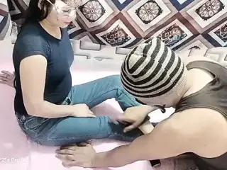 Brother-in-law and sister-in-law fuck badroom