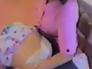 floral satin panty spanking