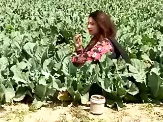 Desi Bhabhi has funny affair in fields