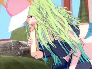 Miss Kobayashi's Dragon Maid Hentai: Lucoa Takes A Pounding