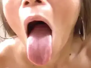 Filipina gets Target Practice With Facial Cumshot.