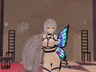 R-18 Arknights Skadi x Butterfly and Insects Dream of You - xButterflysMMD - Emerald Wings Color Edit Smixix