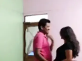 Office affair.indian married women fucked by boss at office