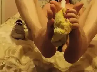 Masturbating in my Smelly Socks