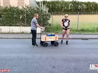 Devil-Sophie: Come on, I'll fuck you publicly