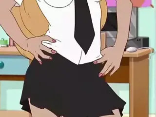 Milftoon Drama - Naughty schoolgirl wants to suck cock