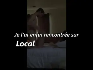 Une francaise geek suce une grosse bite et baise,belle mere