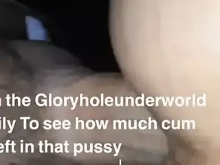 Glory hole bareback