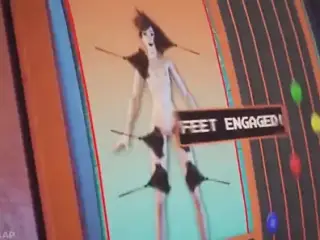 Tracer Is Tickled In DVa's Arcade