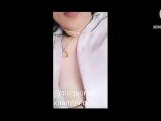 Natural big tits arab milf without bikini live broadcast on tango Natural big breasts