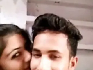 Desi GF and BF are kissing