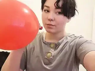 Blowing up 5 balloons