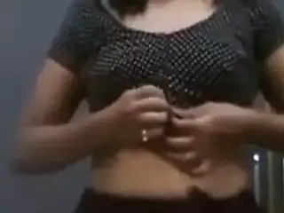 Desi Bhabhi undressing for bf