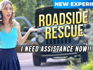 Concept: Roadside Rescue by TeamSkeet Labs feat. Anya Olsen - Stranded Teen Fucks A Filthy Stranger