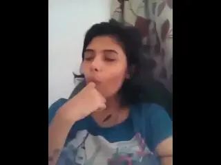 Desi girl showing big boobs in video call