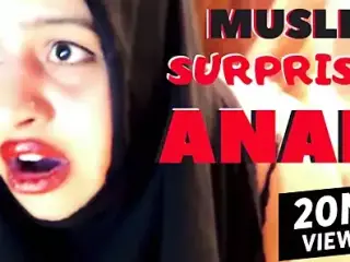 Girl with a big ass in a hijab gets hardcore anal