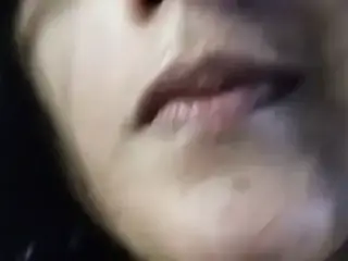 Beautiful girl lactating