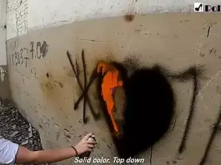 Painted graffiti and got fucked right there