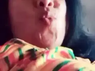 Aunty video calling