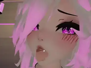 Hot Bunny Girl Fucks you in VRchat POV Blowjob