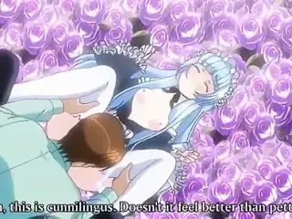 Girl has Sex in a Flower field