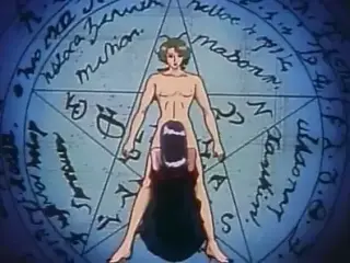 Hentai cult mistress turns guy into monster