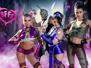 Mortal Kumbat Parody by BFFS feat. Kylie Rocket, Lulu Chu & Luna Legend