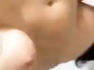 Girl showing boobs and desi chut on video call