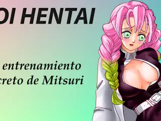 Spanish JOI hentai with Mitsuri. Super Gangbang.