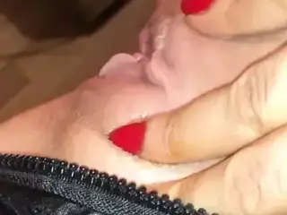 Sexy pussy licking of my kinky wife