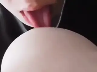 NIPPLE LICKING ORGASM