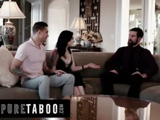 Pure Taboo – Gold Digger Anna De Ville Does Everything To Keep Her Boyfriend's Stepfather Quiet