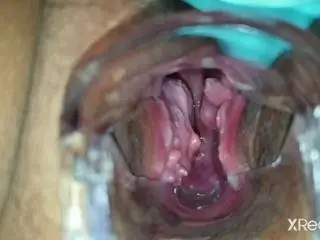 exploring inside vagina