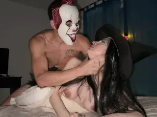 HARD and ROUGH DEEP ANAL to Innocent Girl after a Costume Party