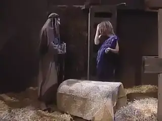 Hot chick gets slammed in outbuilding