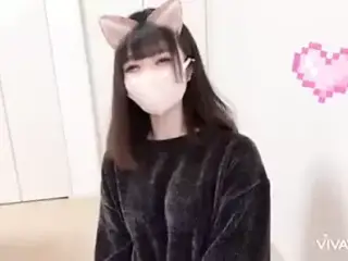 Japanese big-breasted cat cosplay