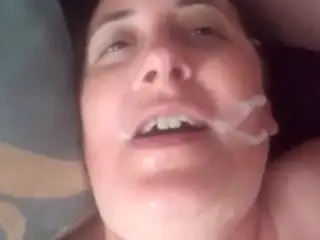 Bbw. Milf facial