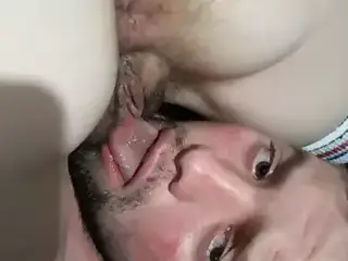 She loves my tongue in her ass