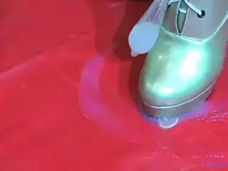 Condom Party! Crush the condom!