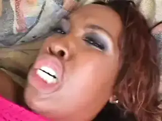 Hottie black girl fucking and sucking white cock