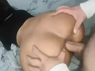 Venezuelan receives anal punishment for warming up her stepbrother