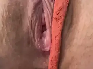 Spreading my Hairy Pussy Up Close Hot American Milf Solo Porn