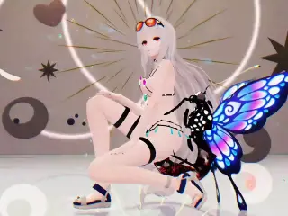 Skadi x Surtr - Sexy Dance + Sex With Insect (3D HENTAI)